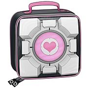Portal Weighted Companion Cube Soft Tote Bag Lunch Box
